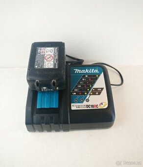 Rychlonabíječka Makita DC18RC + baterie makita 18V 5.0 Ah