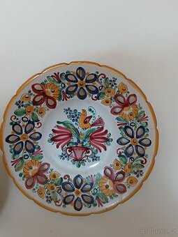 Talíře okrasné - Tupeská či Modranská keramika