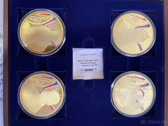 Prodám kolekci pamětních medailí