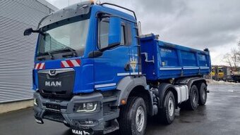 MAN TGS 35.470 8x4 třístranný sklápěč Bordmatic