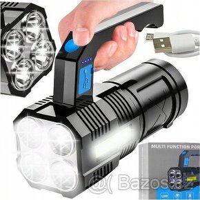 LED akumulátorová svítilna 1000lm