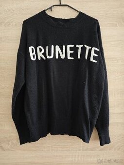 Černý svetřík Brunette - 1
