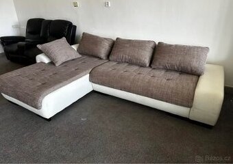 Rozkládací gauč s úložným prostorem