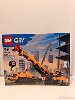 Lego City 60409 žlutý pojízdný stavební jeřáb