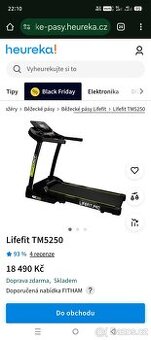 Běžecký pás lifefit tm 5250