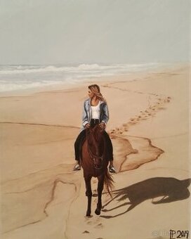 Ručně malovaný obraz – Olejomalba – Zvířata, domácí mazlíček