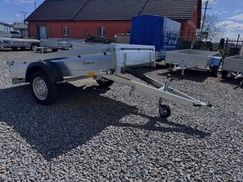 Přívěsný vozík 252x130cm, sklopný, 750kg,130km/h