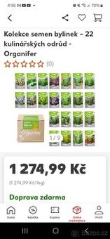 Bylinky byliny 22 druhů semen