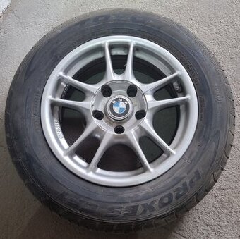 BMW hliníkové disky 7Jx15H2, pneu 205/65R15