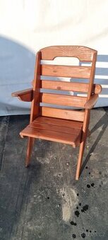 Zahradní dřevěné židle 6ks