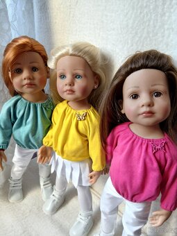 Oblečky pro panenky Gotz 36cm-halenky