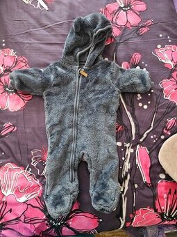 4 zimní kombinézy na miminko 0-3 měsíce