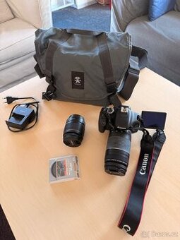 Canon EOS 600D + 2 objektivy + stativ