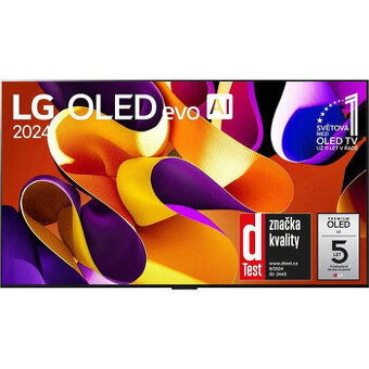 LG OLED65G45 Smart 4K TV 65" 164cm 144Hz, OLED MLA, WebOS