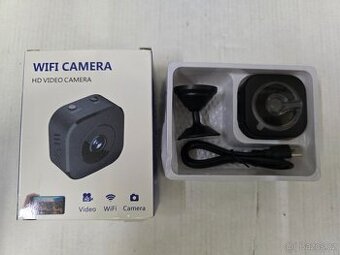 Mini WIFI HD kamera + příslušenství nová / špionská
