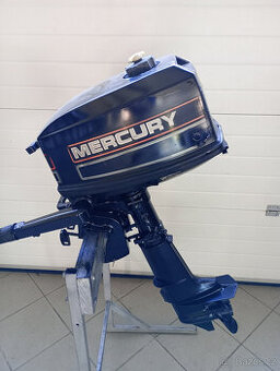 Lodní motor MERCURY 5 2t kr.noha výborný stav