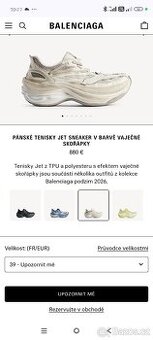 Prodám Balenciaga obuv