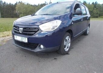 Dacia Lodgy 1,6 7 míst 136 000KM nová STK benzín manuál