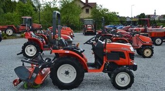 Kubota 17 HP 4x4, rok 2000 – původní lak, TOP stav