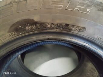 Letní pneu na Suzuki Jimny205/70/15