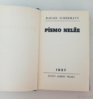 Písmo nelže - Rafael Schermann