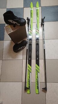 Běžkařský set. Běžky Sporten favorit-šupina junior 140cm