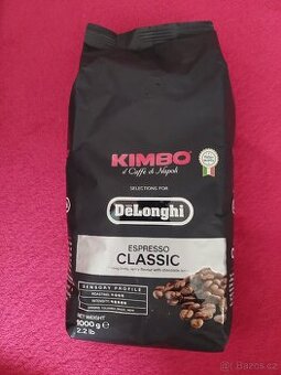 De'Longhi Kimbo Espresso Classic 1kg
Zrnková káva