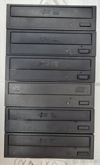 Sada 6ks DVD mechanik 5,25 pro PC (6x SATA) Sony, Samsung, L