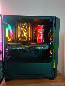 Nový, herní RTX 5070; AMD R7 7800X3D, B850; DDR5 32GB; SSD 1