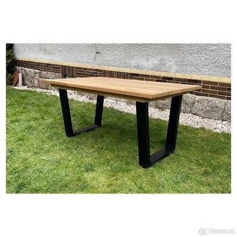 Dřevěný rozkládací jídelní stůl - Livingstone 160 cm