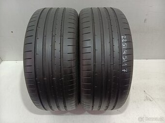 2ks letní pneu 225/45/17 Dunlop