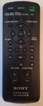 SONY - dálkový ovladač
