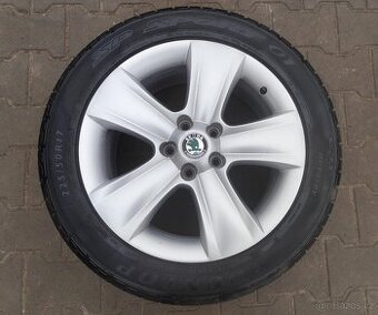 Alu kola originál Škoda Yeti, Octavia Scout 5x112 R17