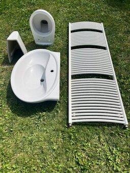 Vybavení do koupelny – WC Ideal Standard, umyvadlo, koupelno