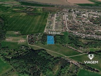 Zahrada 5 330 m², Podíl 13 % o výměře 666 m²
