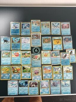 Pokémon WATER lot 34 karet – Blastoise, Gyarados, Magikarp,