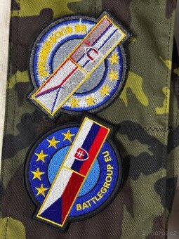 Nášivka EU battlegroup AČR