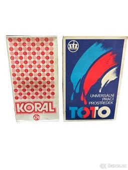 Ceskoslovenske praci prasky Toto a Koral