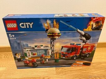 LEGO CITY 60214 Záchrana burgrárny