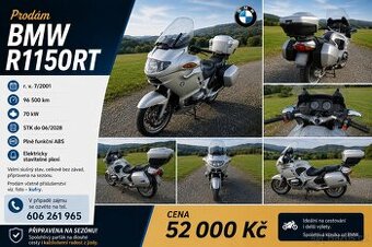 Prodám motorku BMWR1150RT