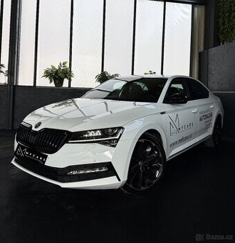 ŠKODA SUPERB 2.0 TDI SPORTLINE DSG, KAMERA, CRYSTAL, DPH
