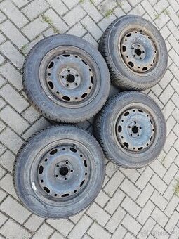 Škoda Fabia-zimní kola GOODRIDE SW 608 165/70 r14,disk 5x100