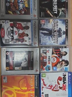 Hry PS2, PS3, PS4