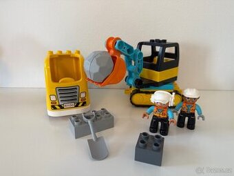 LEGO DUPLO 10931 Náklaďák a pásový bagr