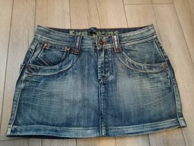Nová džínová sukně Exe Jeans velikost S - 1