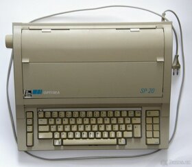 Elektrický psací stroj OPTIMA SP20