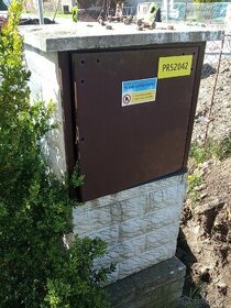 Betonová skříň na plynoměr (elektroměr)