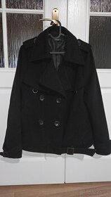 Dámský černý kabátek Okay, vel. 38 - 1