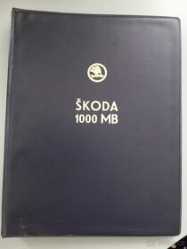 Škoda 1000 MB - montážní příručka ve švédštině
