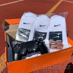 Ponožky Nike bilé